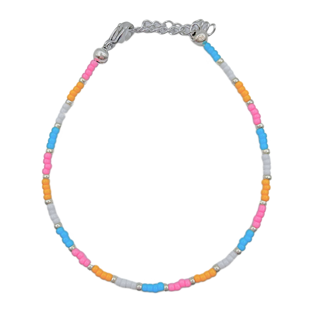 Color armband zilver