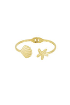 ocean shell bangle
