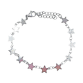 Sterretjes armband zilver