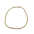 Muntjes ketting goud