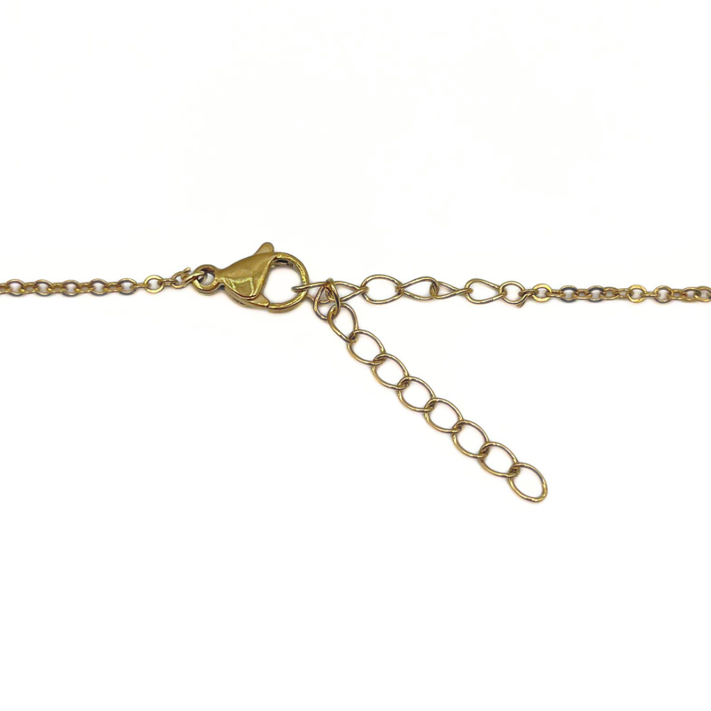 Eye love you ketting goud