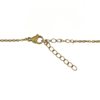 Eye love you ketting goud