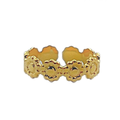 Circle ring goud