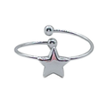 Star ring zilver